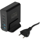 Сетевое зарядное устройство Digma Pro DPW10A Black (DPW1A4G024BK)