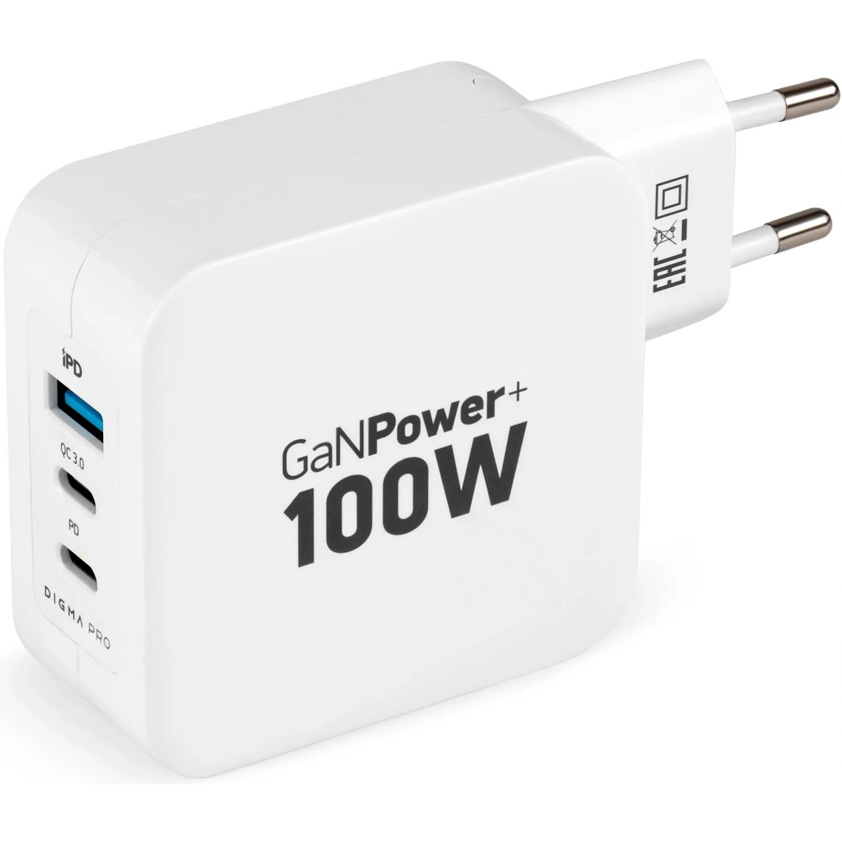 Сетевое зарядное устройство Digma Pro DPW10B White - DPW1B0G012WH