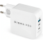 Сетевое зарядное устройство Digma Pro DPW10B White - DPW1B0G012WH - фото 2