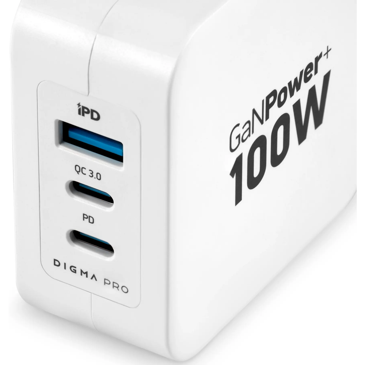 Сетевое зарядное устройство Digma Pro DPW10B White - DPW1B0G012WH - фото 4
