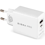 Сетевое зарядное устройство Digma Pro DPW4A White (DPW4A5GX11WH)