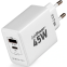 Сетевое зарядное устройство Digma Pro DPW4A White - DPW4A5GX11WH - фото 3