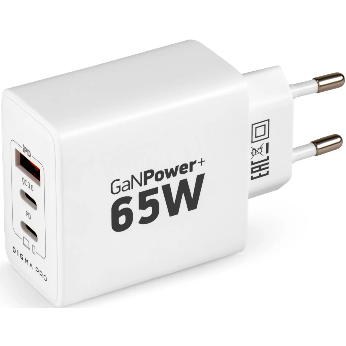 Сетевое зарядное устройство Digma Pro DPW6B White - DPW6B5GX12WH