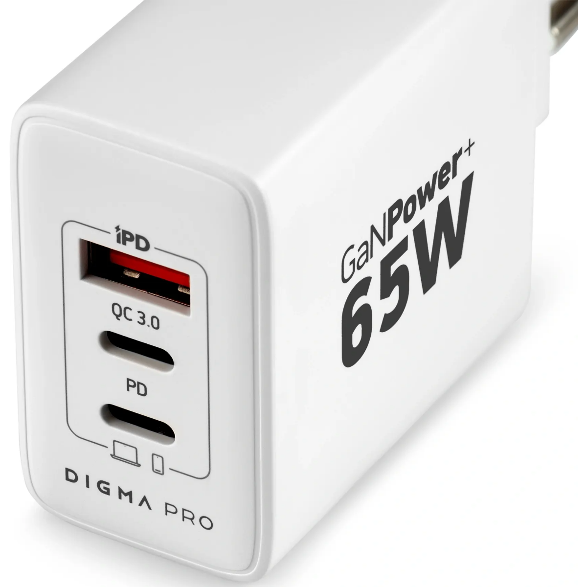 Сетевое зарядное устройство Digma Pro DPW6B White - DPW6B5GX12WH - фото 4