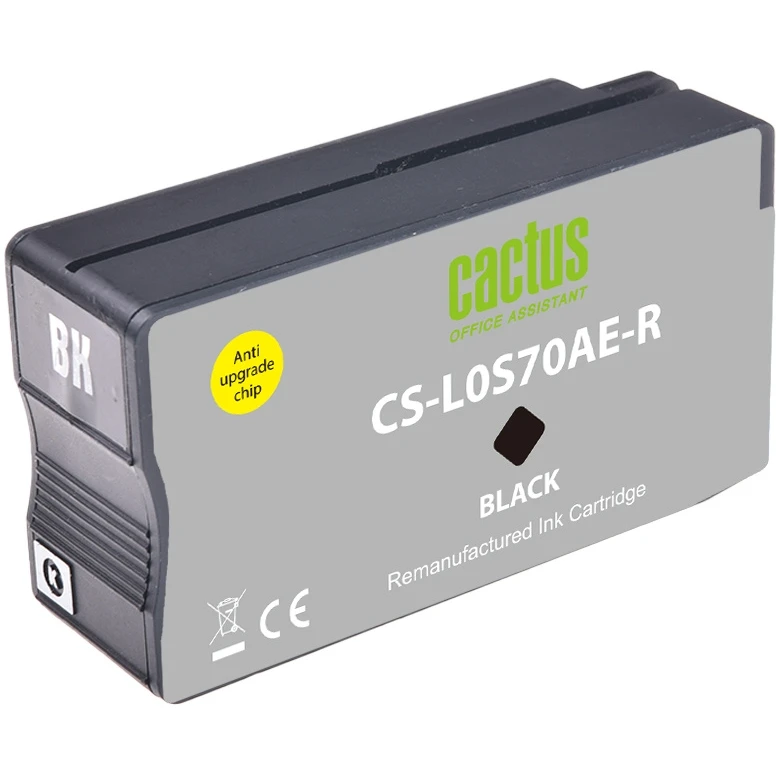Картридж Cactus CS-L0S70AE-R Black - фото 2