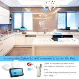 Умная розетка Moes ZP-LZ-EU2U-WH-MS
