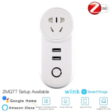 Умная розетка Moes ZP-LZ-EU2U-WH-MS
