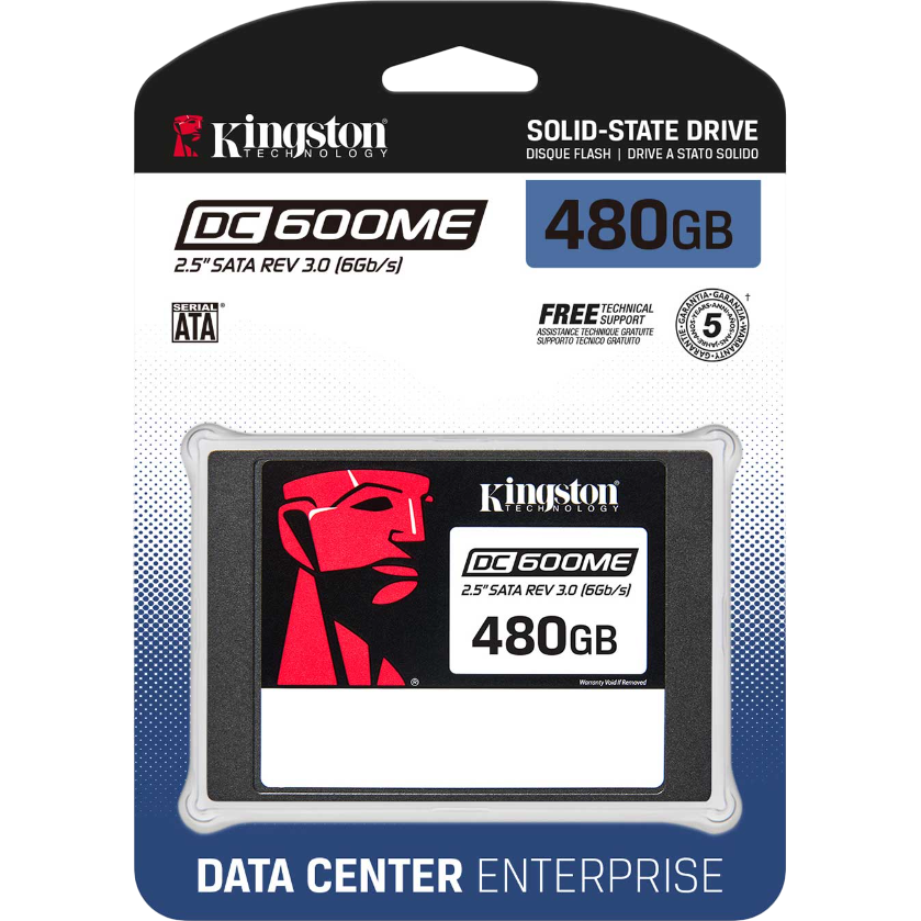 Накопитель SSD 480Gb Kingston DC600ME (SEDC600ME/480G) - фото 3