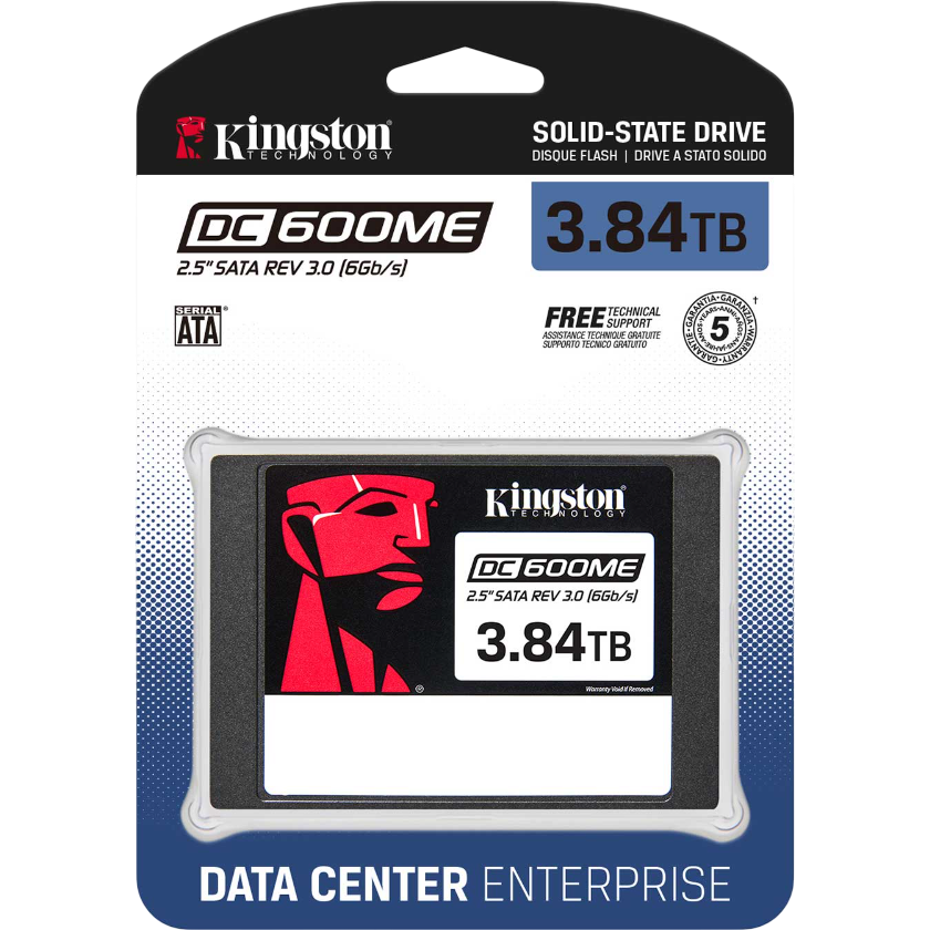 Накопитель SSD 3.84Tb Kingston DC600ME (SEDC600ME/3840G) - фото 3
