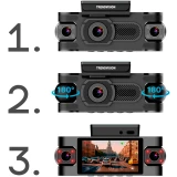 Автомобильный видеорегистратор TrendVision Proof 360 GPS