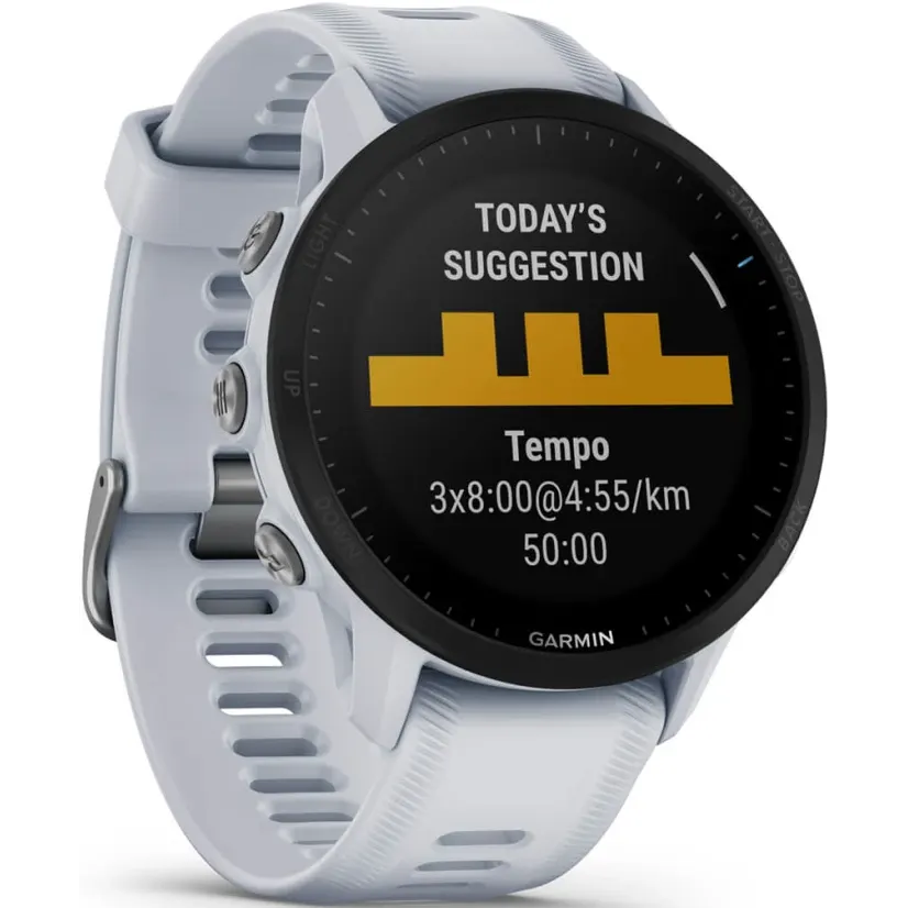 Умные часы Garmin Forerunner 955 White - 010-02638-31 - фото 3