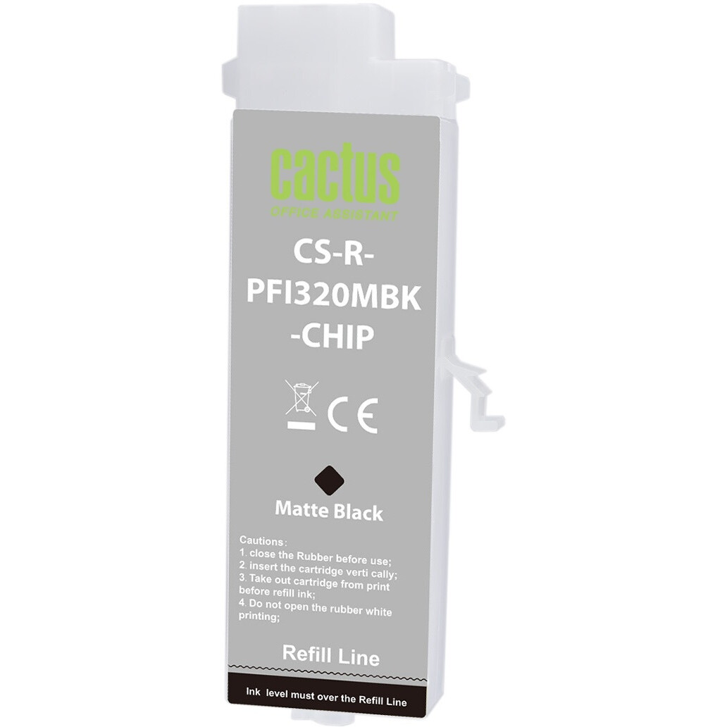 Картридж Cactus CS-R-PFI320MBK-CHIP Matte Black