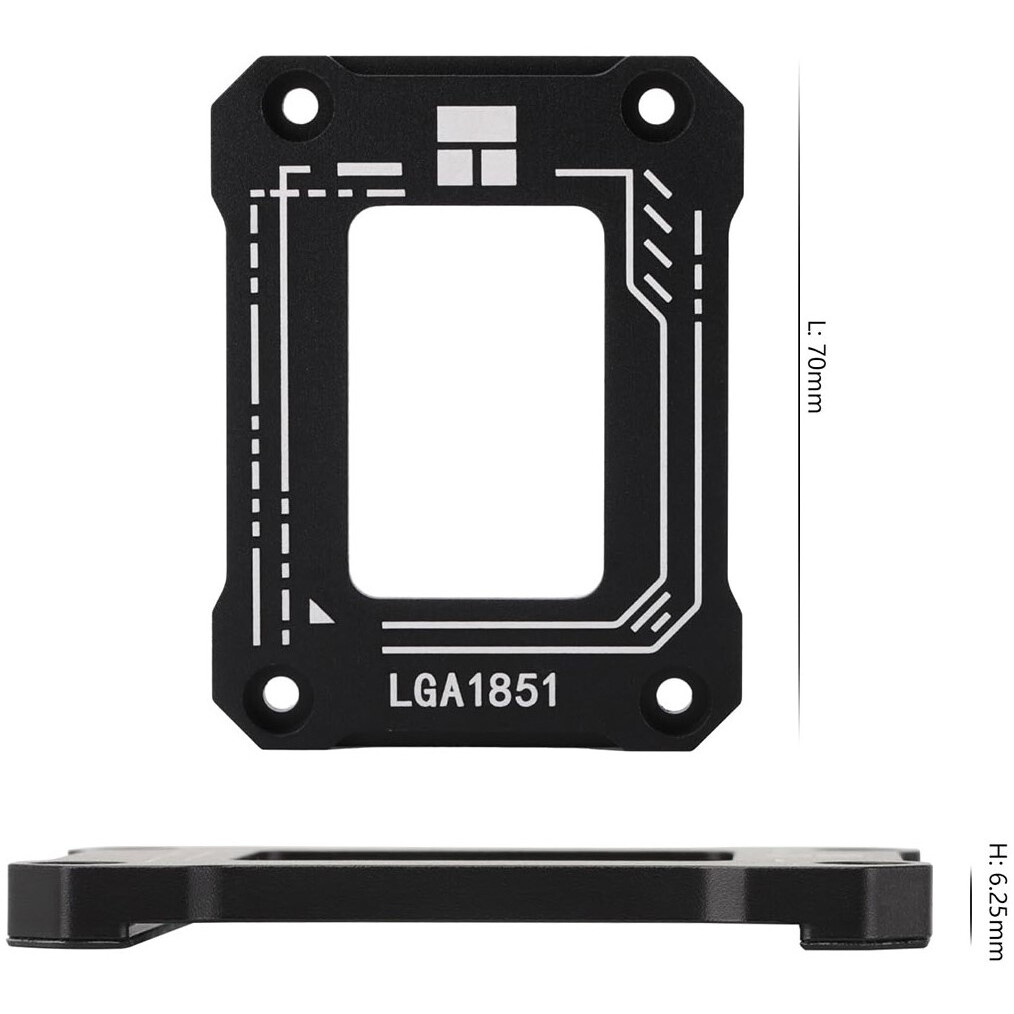 Рамка для сокета Thermalright LGA1851-BCF V2 Black - LGA1851-BCF-BLACK-V2 - фото 3