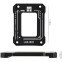 Рамка для сокета Thermalright LGA1851-BCF V2 Black - LGA1851-BCF-BLACK-V2 - фото 3