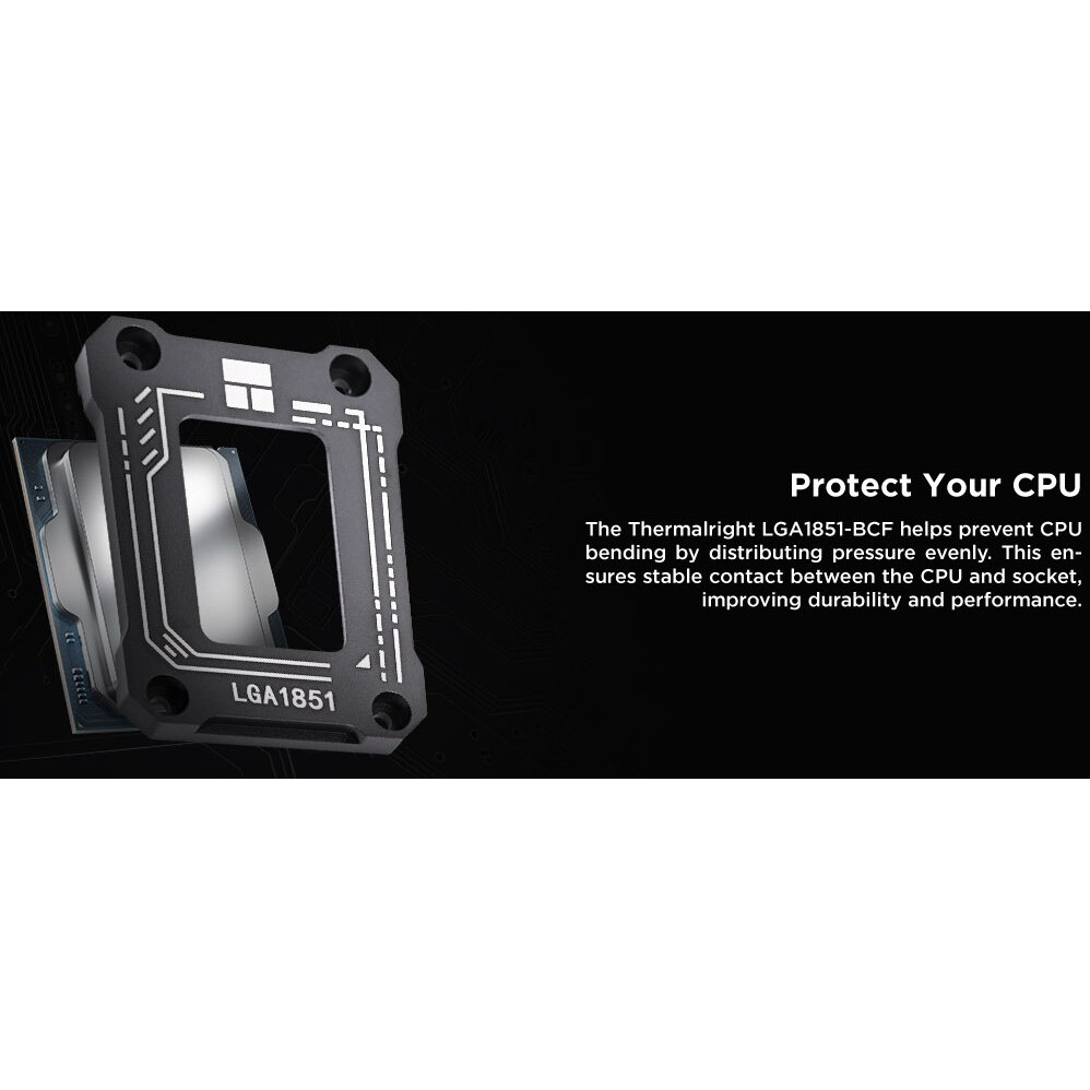 Рамка для сокета Thermalright LGA1851-BCF V2 Black - LGA1851-BCF-BLACK-V2 - фото 5