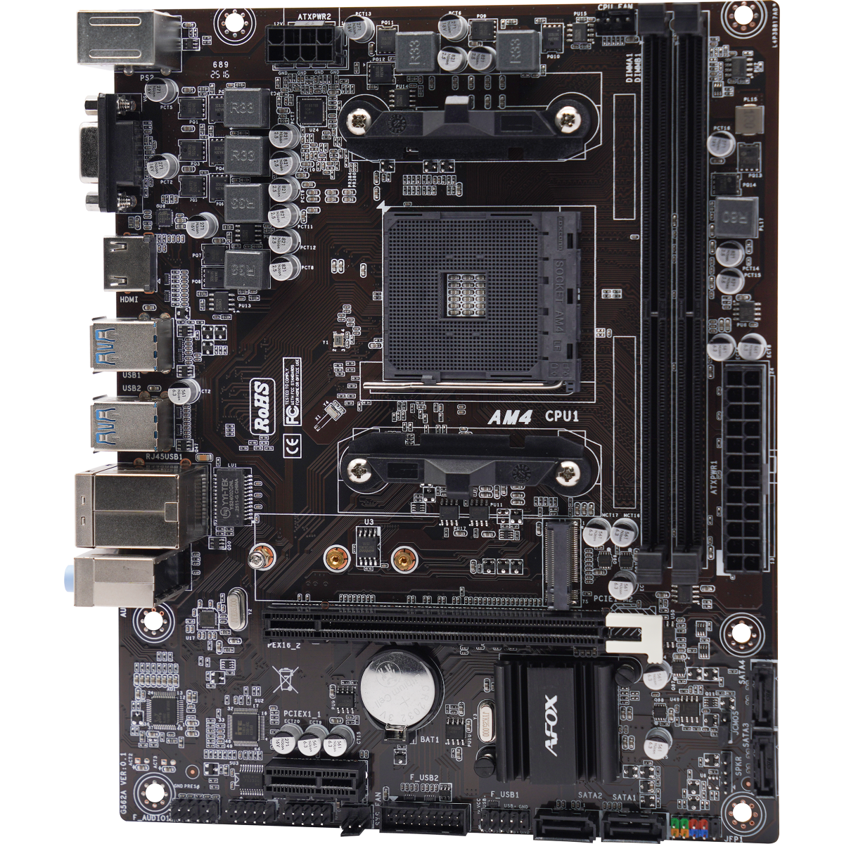 Материнская плата AFOX A520D4-MA2-V2 - фото 3