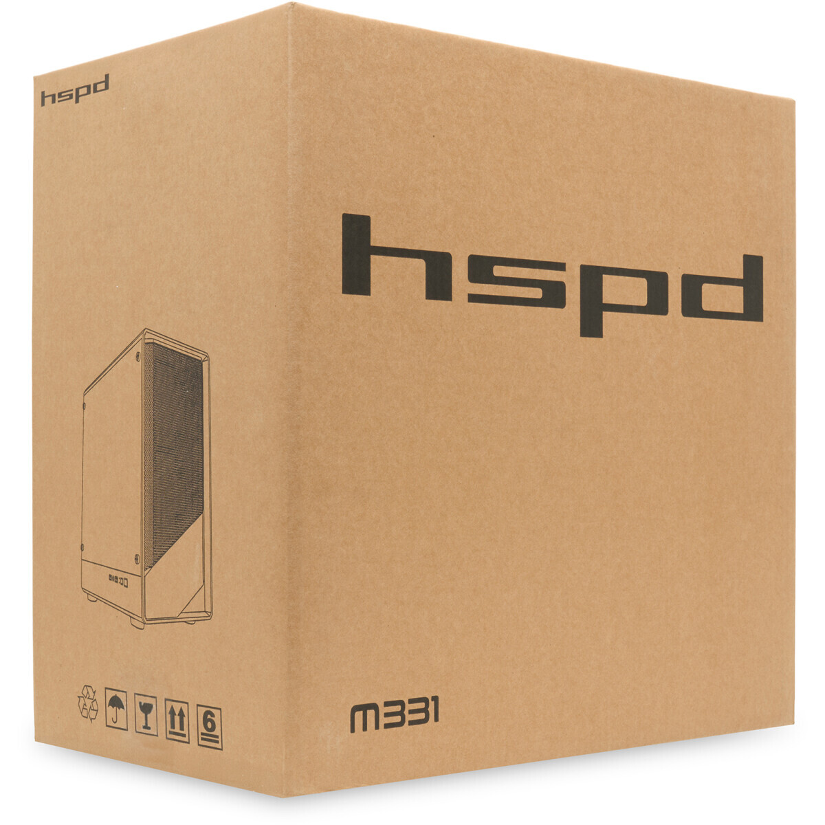 Корпус HSPD M331-TGBK Black - фото 9