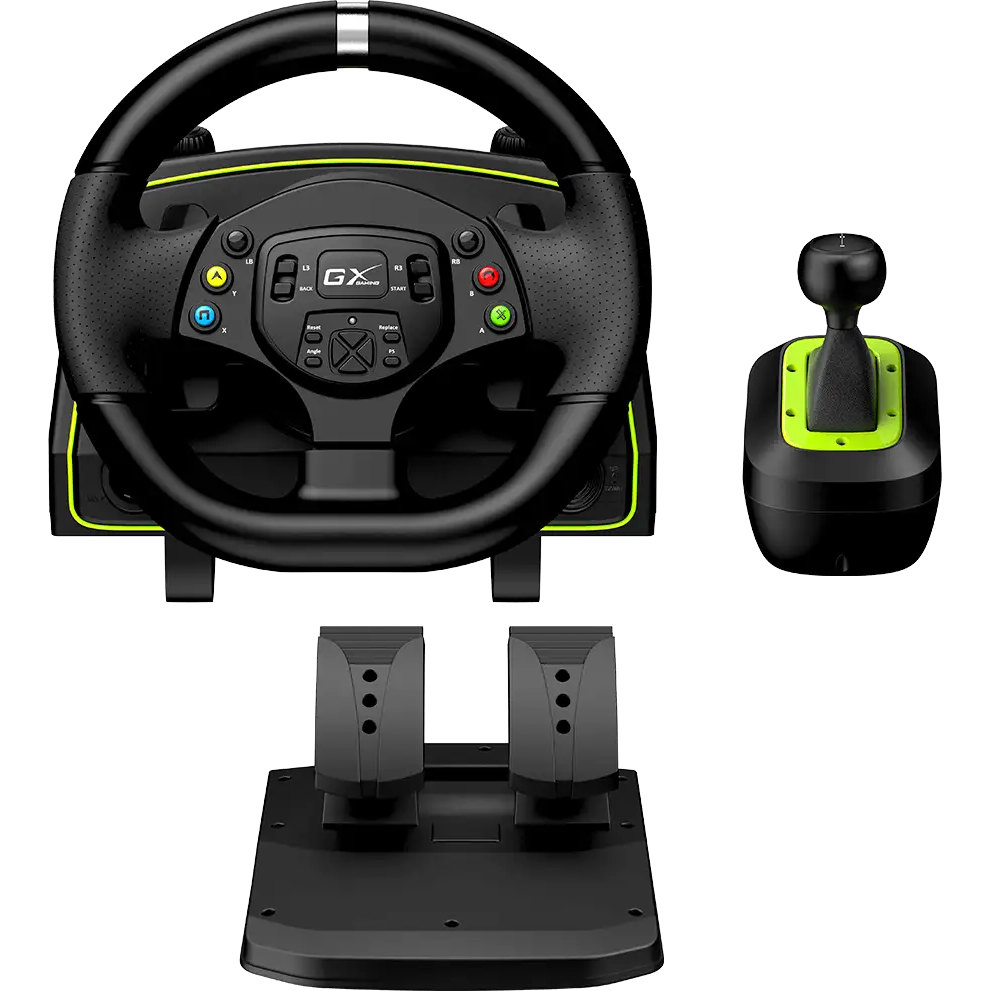 Руль Genius SpeedMaster X2 Steering Wheel Black