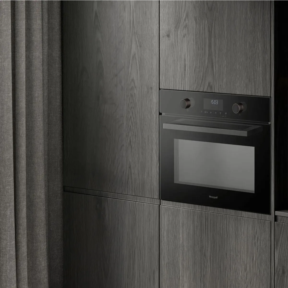 Духовой шкаф Weissgauff OE 4551 DB Black Edition - 431452 - фото 8