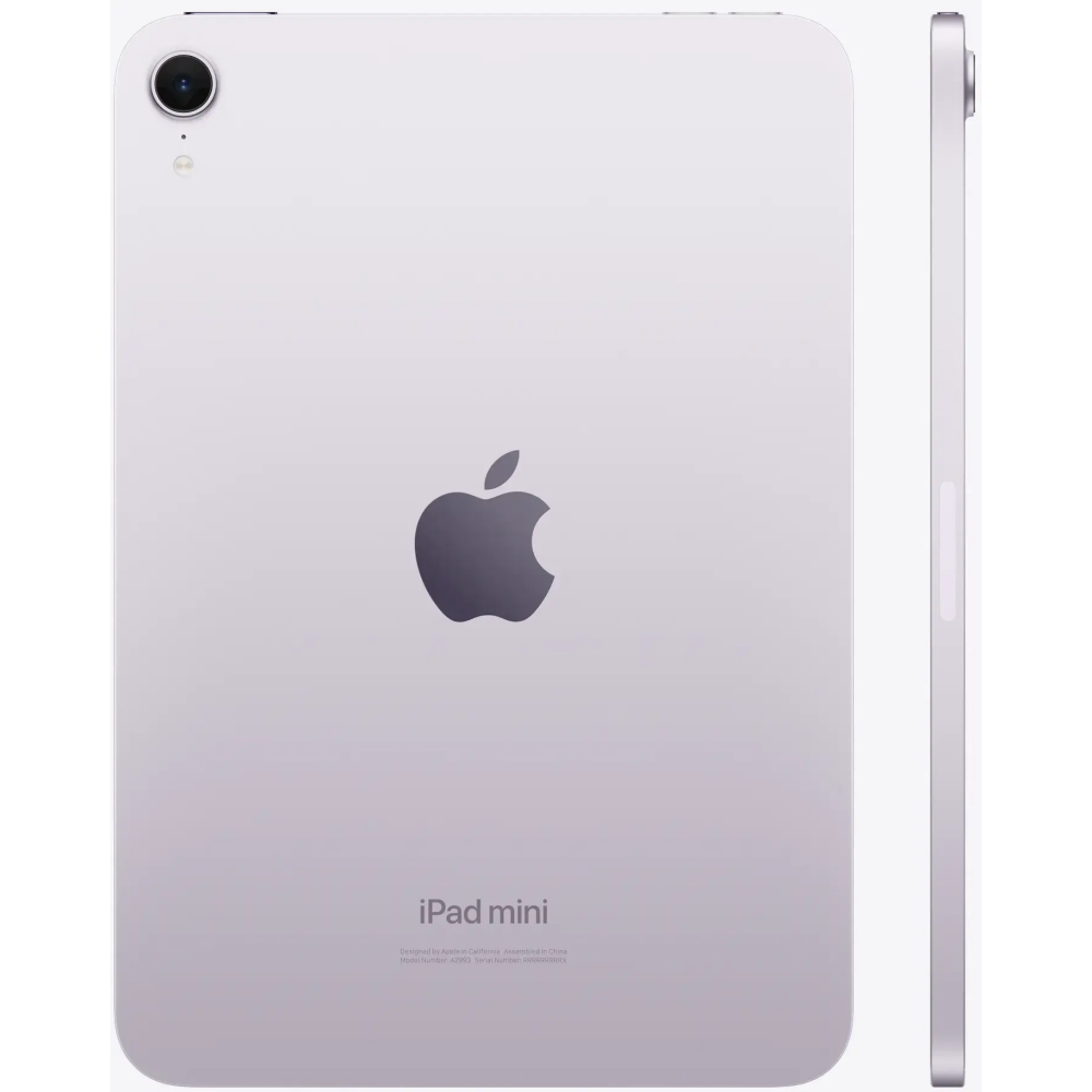 Планшет Apple iPad mini (A17 Pro) 128GB Wi-Fi Purple (MXN93) - MXN93(ZP)/A - фото 2