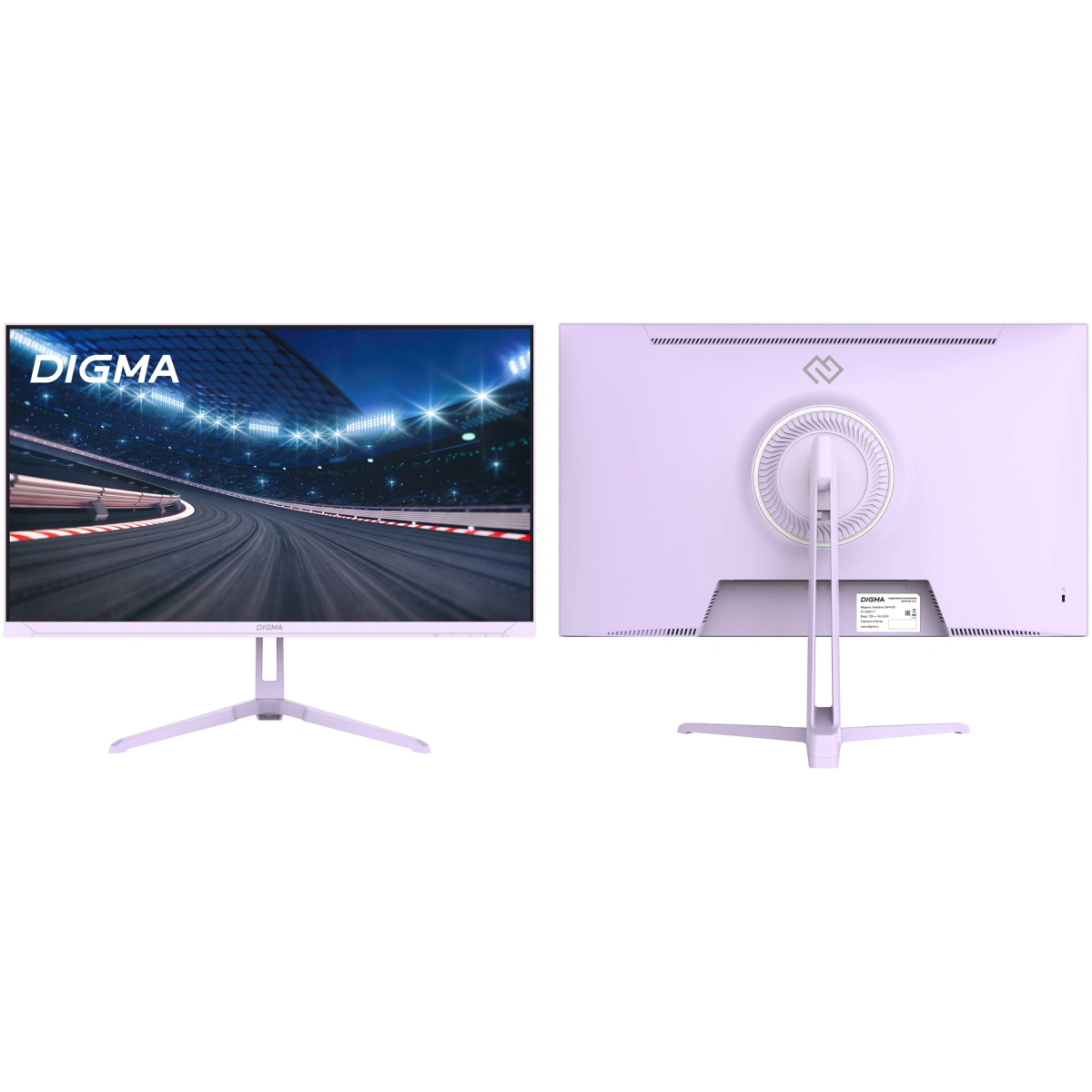 Монитор Digma 24" 24P410F Purple - DM24SG03 - фото 7