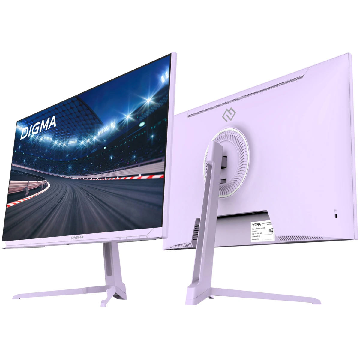 Монитор Digma 24" 24P410F Purple - DM24SG03 - фото 8