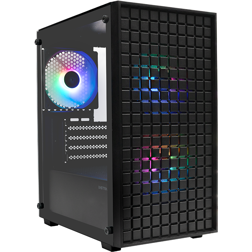 Корпус XASTRA A306M 3FRGB Black
