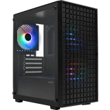 Корпус XASTRA A306M 3FRGB Black (A306M-3FC12F)