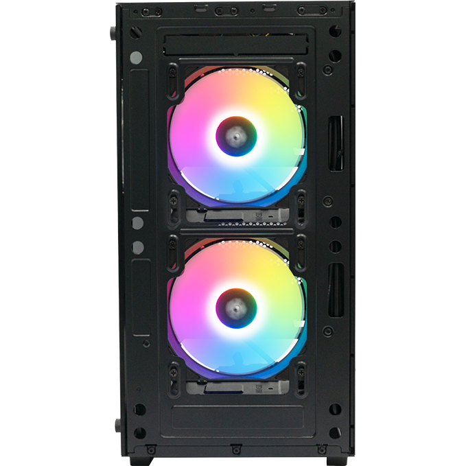 Корпус XASTRA A306M 3FRGB Black - A306M-3FC12F - фото 3