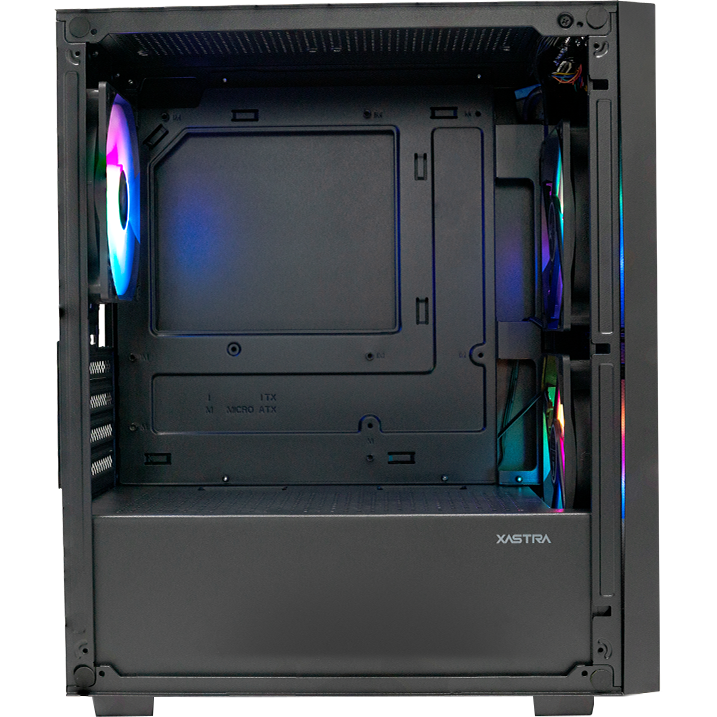 Корпус XASTRA A306M 3FRGB Black - A306M-3FC12F - фото 4