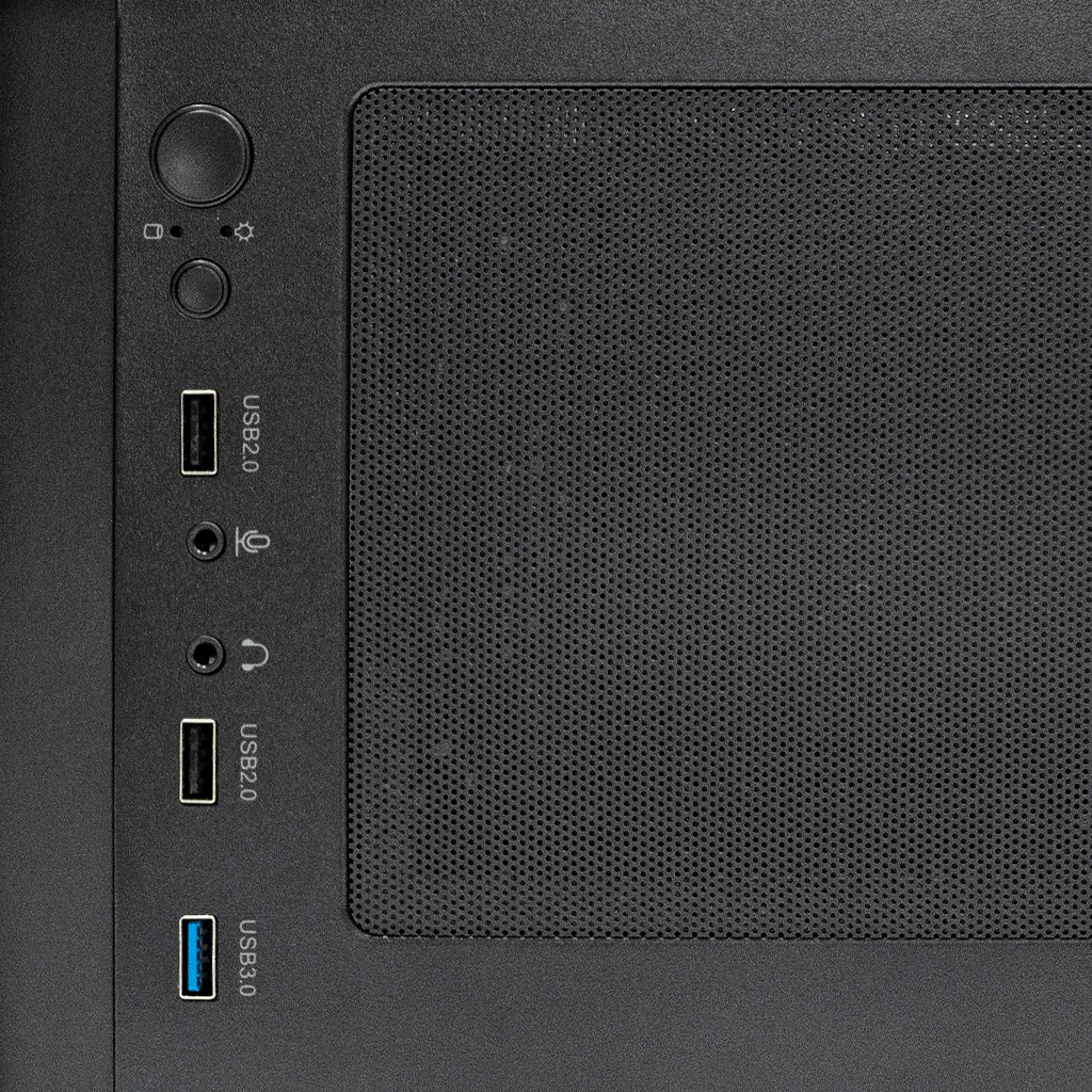 Корпус XASTRA A306M 3FRGB Black - A306M-3FC12F - фото 7