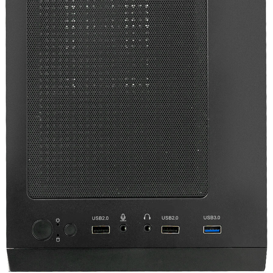 Корпус XASTRA A307M 3FRGB Black - A307M-3FC12F - фото 8