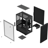 Корпус XASTRA A307M 3FRGB Black (A307M-3FC12F)