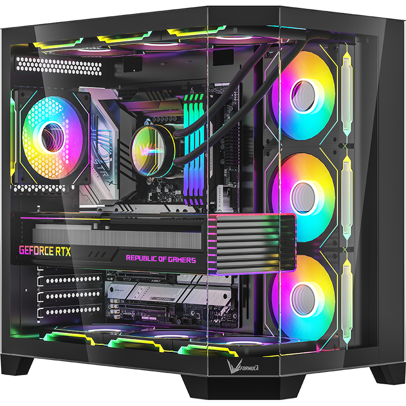 Корпус Formula Crystal Z6 Floe Black