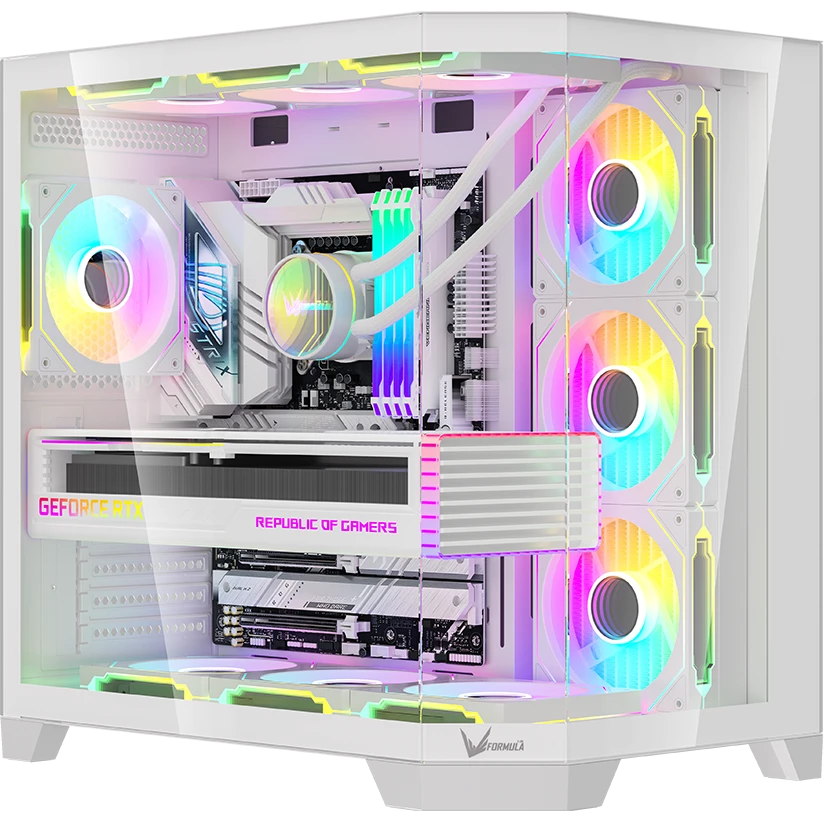 Корпус Formula Crystal Z6 Floe White