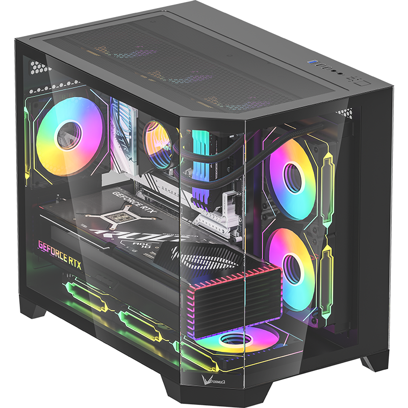 Корпус Formula Crystal Z6M Floe Black - фото 6