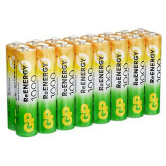 Аккумулятор GP ReEnergy (AAA, 950mAh, 16 шт.) (100AAAHCRGY-B16) - 4610116241011