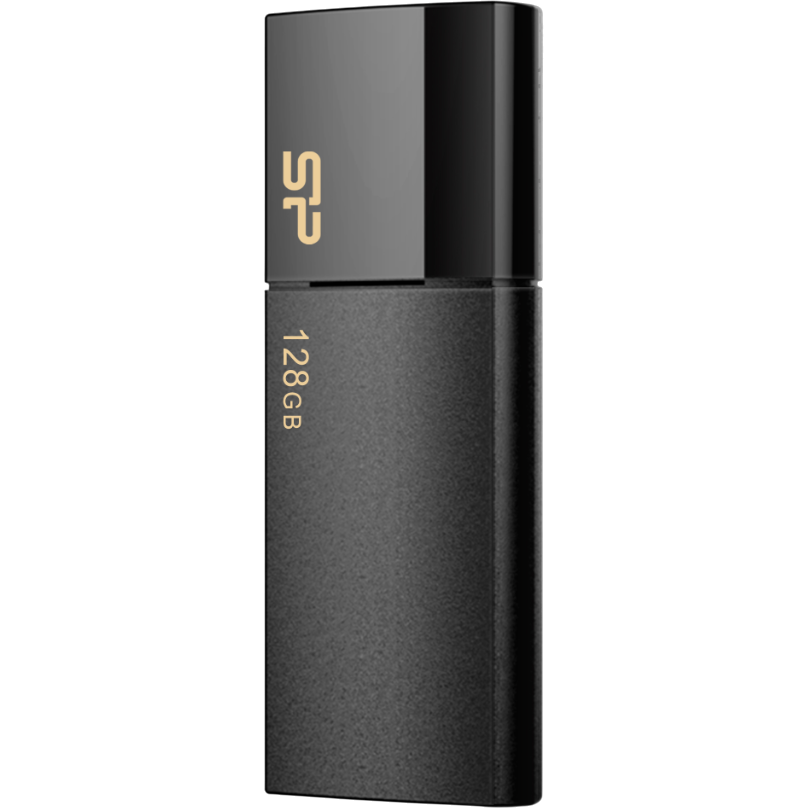 USB Flash накопитель 128Gb Silicon Power Blaze B05 Black (SP128GBUF3B05V1K) - фото 2