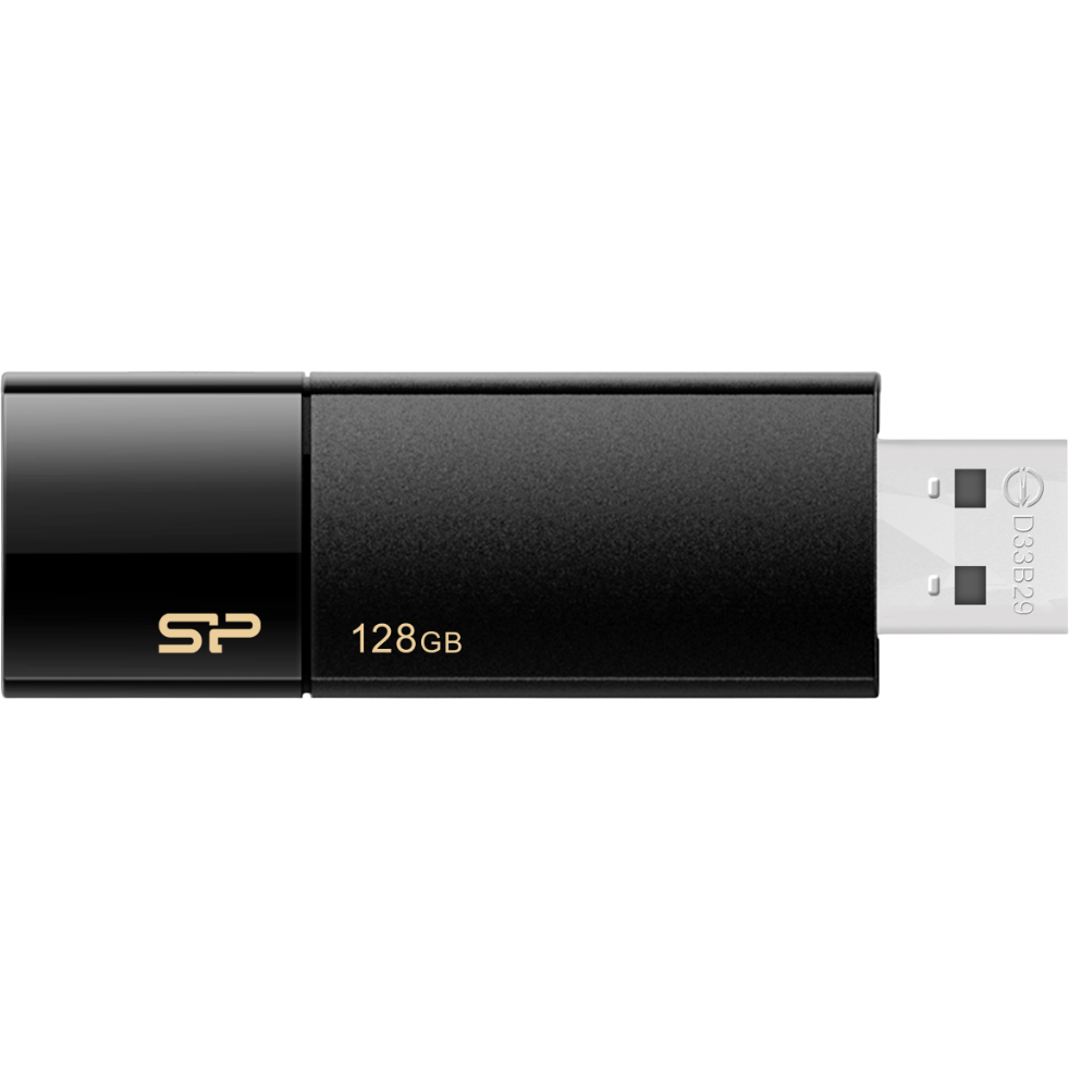 USB Flash накопитель 128Gb Silicon Power Blaze B05 Black (SP128GBUF3B05V1K) - фото 3