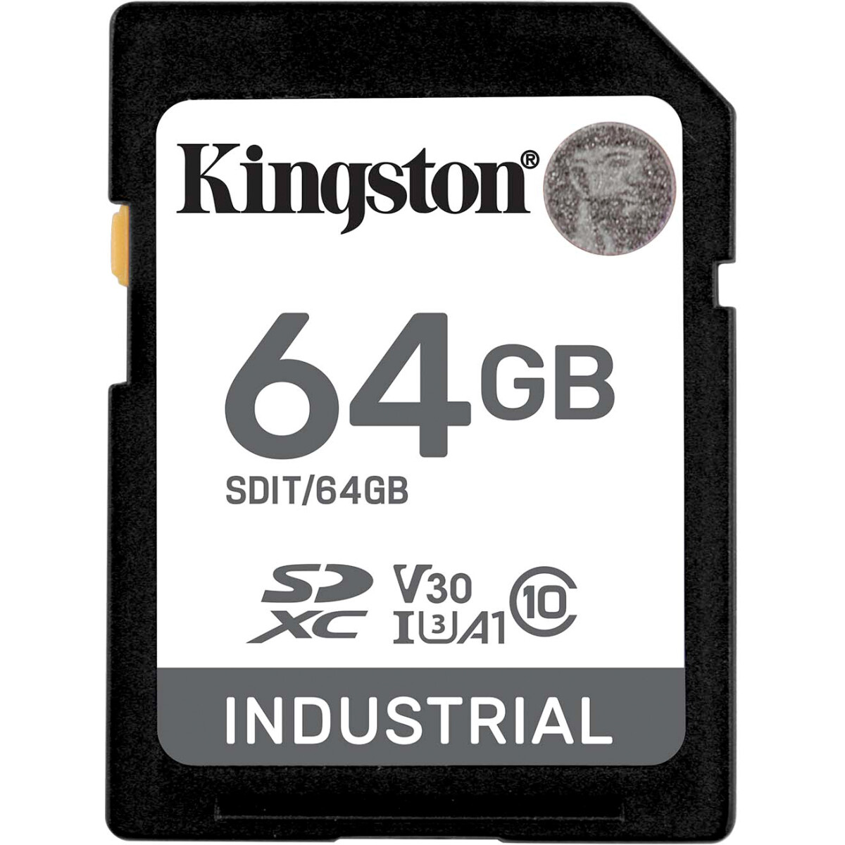 Карта памяти 64Gb SD Kingston Industrial (SDIT/64GB)