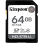 Карта памяти 64Gb SD Kingston Industrial (SDIT/64GB)
