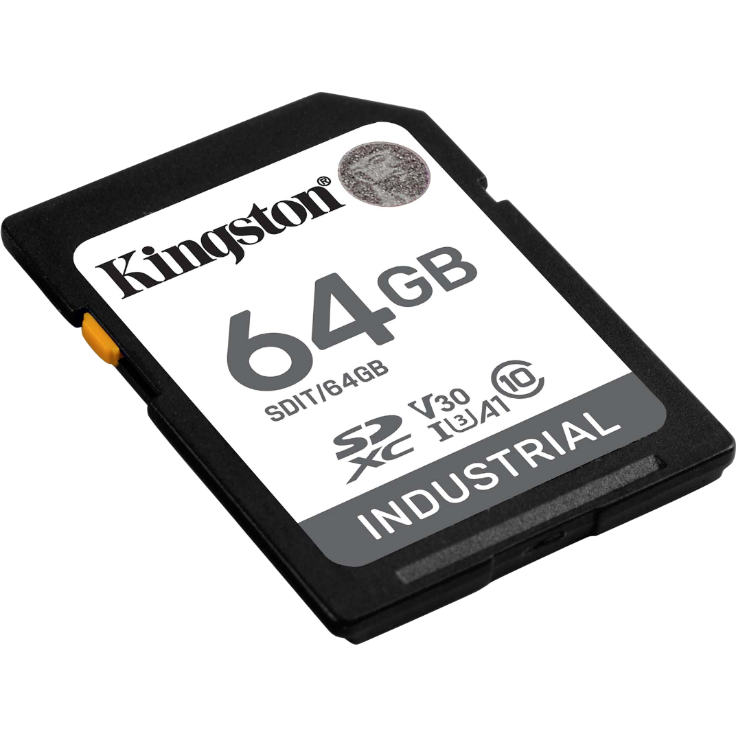 Карта памяти 64GB SD Kingston Industrial (SDIT/64GB) - фото 2