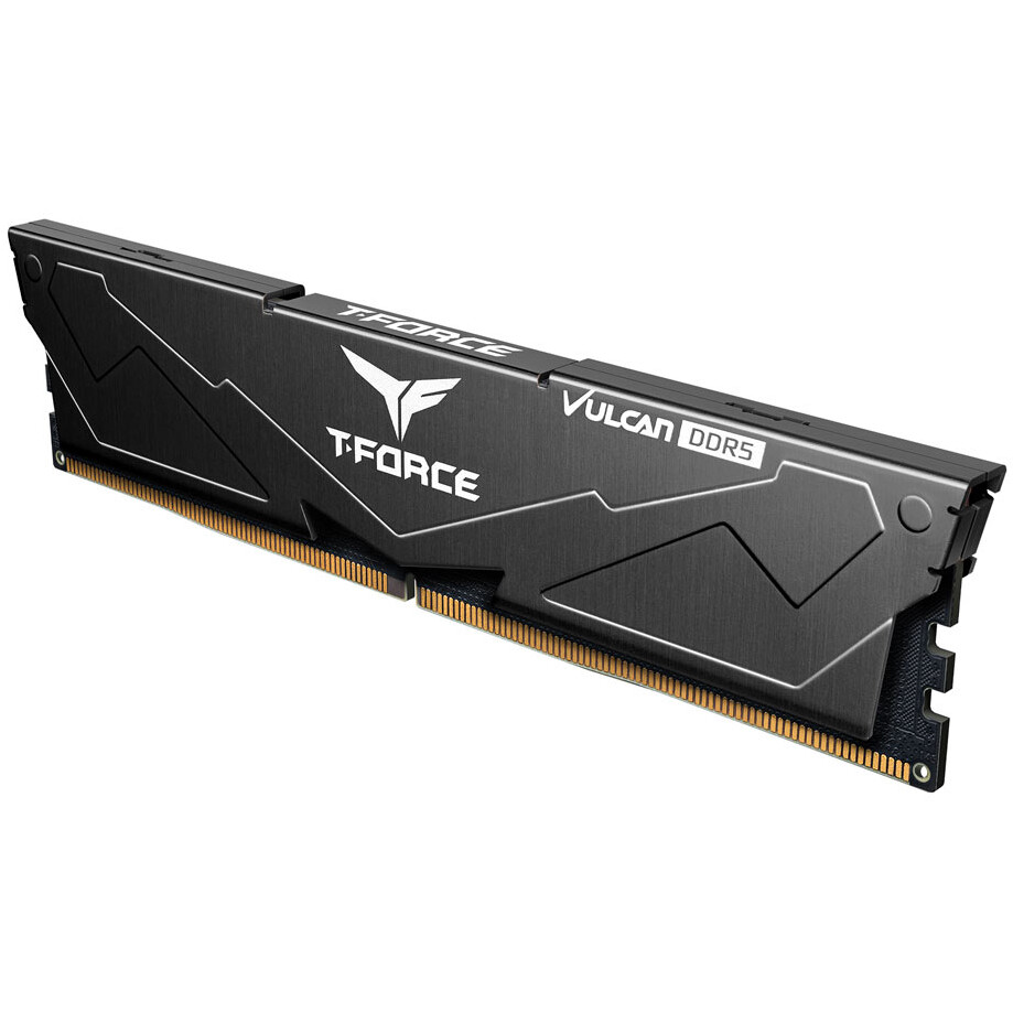 Оперативная память 32GB DDR5 5600MHz Team T-Force Vulcan (FLBD532G5600HC38JDC01) (2x16GB KIT) - фото 4