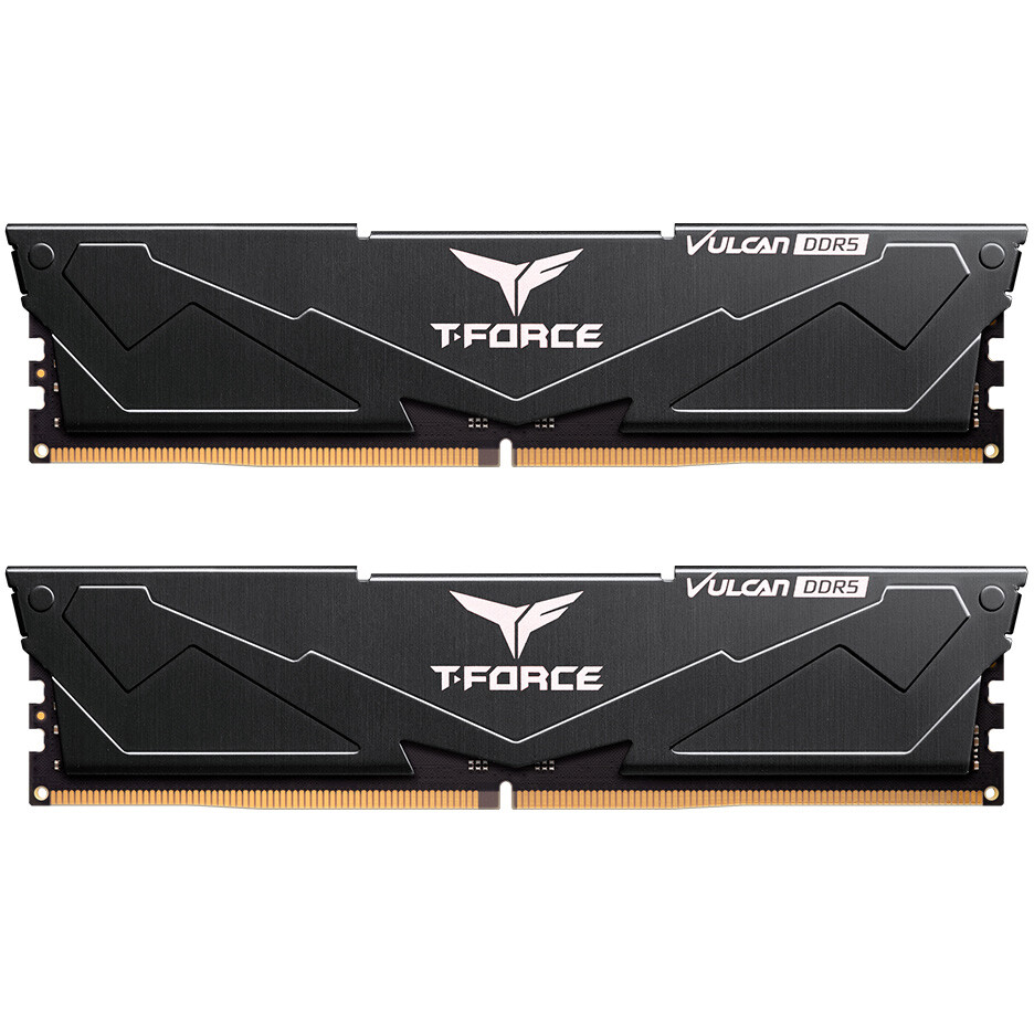 Оперативная память 64GB DDR5 6000MHz Team T-Force Vulcan (FLBD564G6000HC38JDC01) (2x32GB KIT)