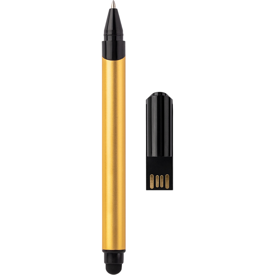 USB Flash накопитель 32Gb SmartBuy Gel Pen Gold (SB032GB2BTSG) - фото 3