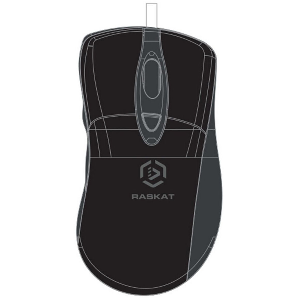 Мышь Raskat M018 Black