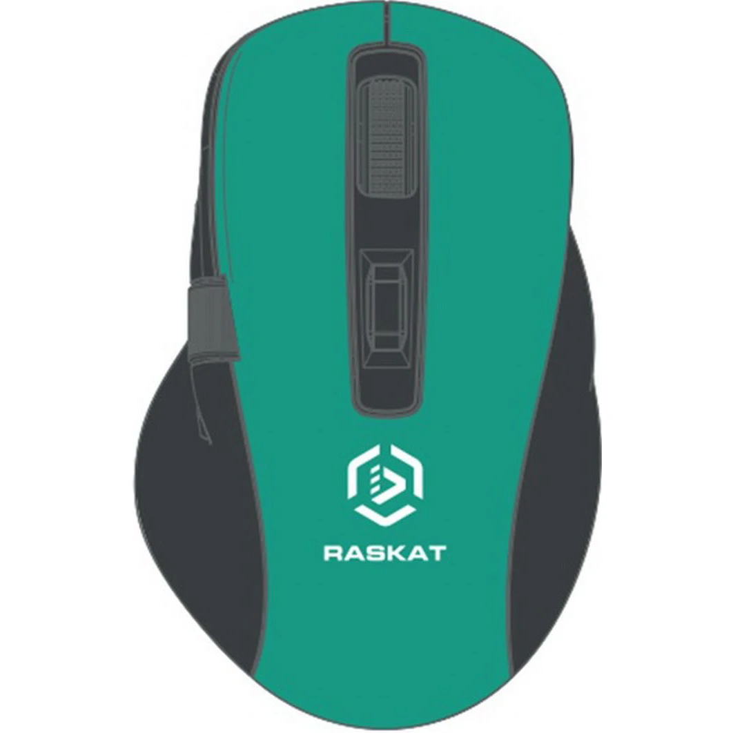 Мышь Raskat M020W Black/Green