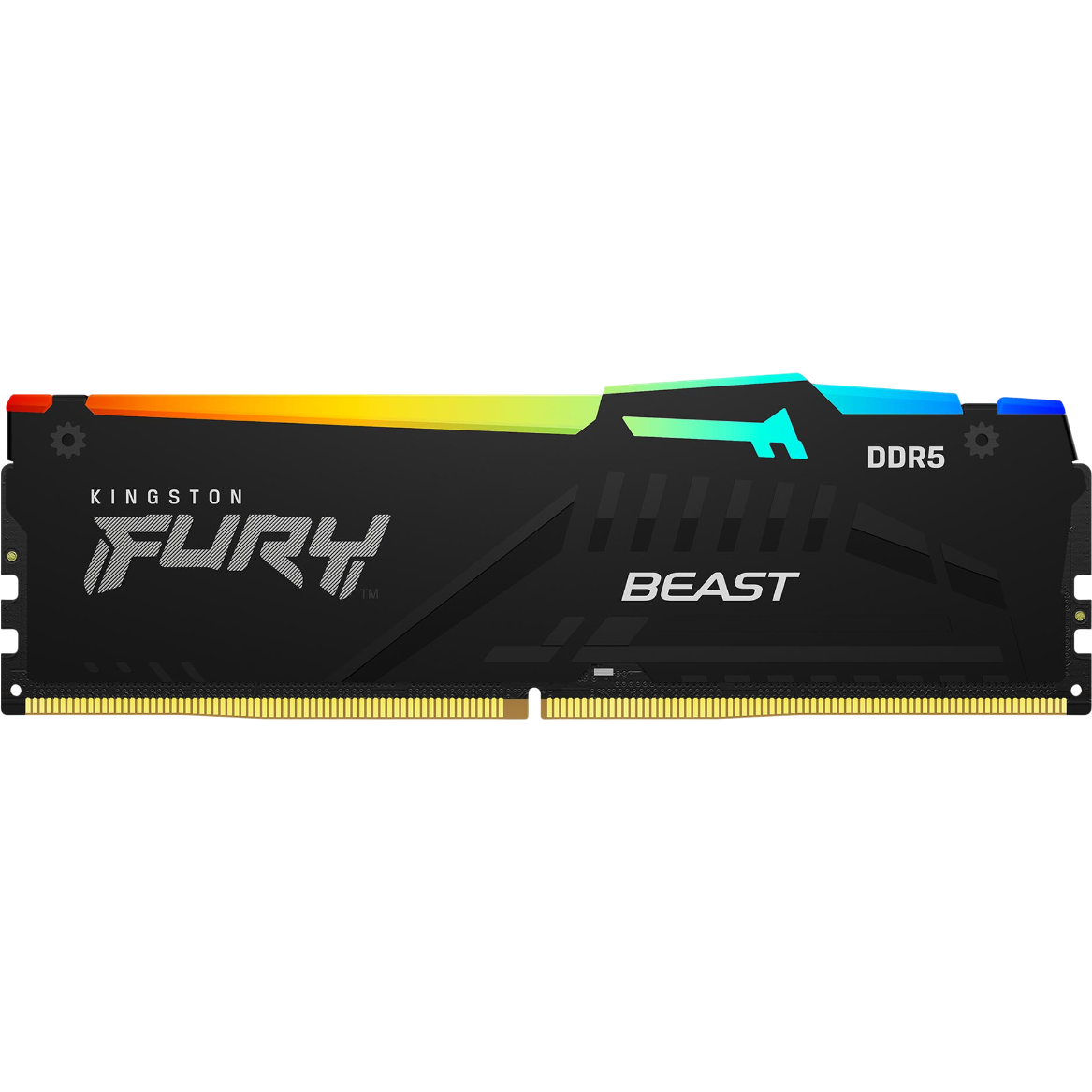 Оперативная память 8GB DDR5 6000MHz Kingston Fury Beast RGB (KF560C30BBEA-8) - фото 2