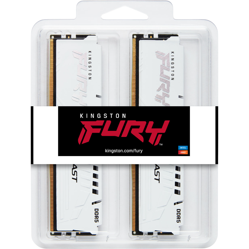 Оперативная память 32Gb DDR5 6800MHz Kingston Fury Beast (KF568C34BWK2-32) (2x16Gb KIT) - фото 3