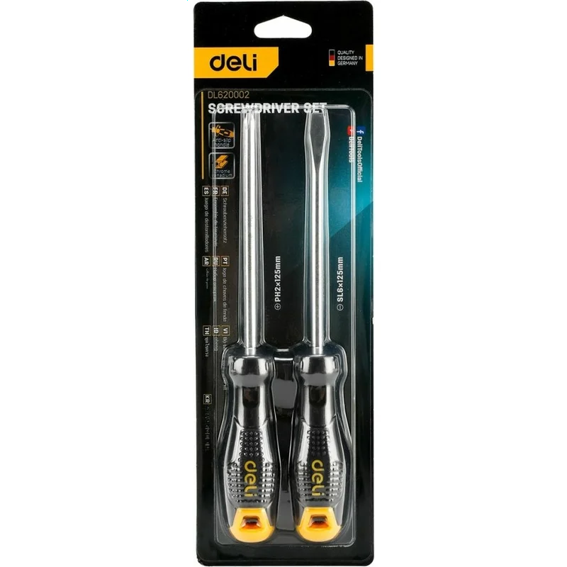 Набор отвёрточный Deli DL620002 - фото 2